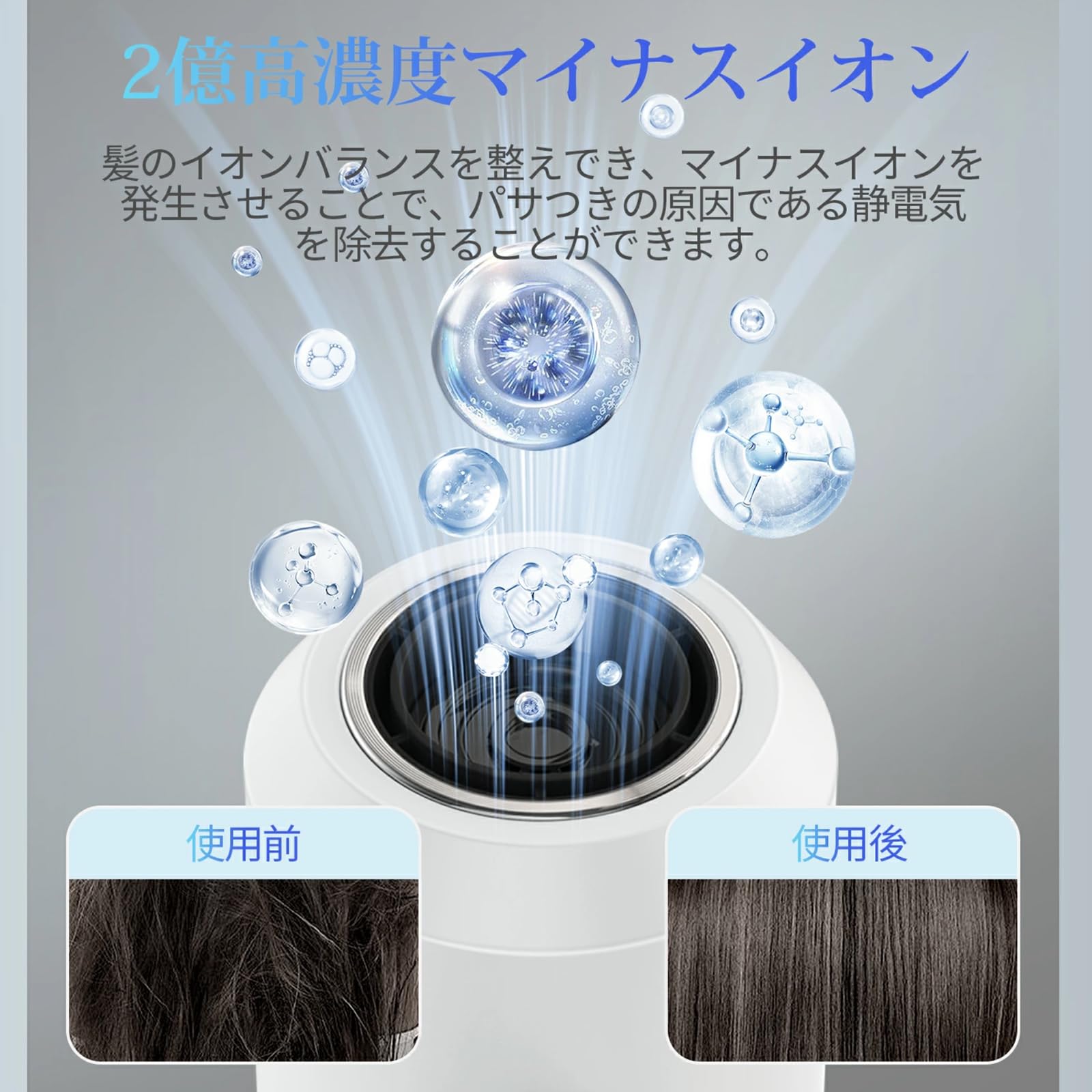 Amazon.co.jp: BAGEBER ドライヤー 斬新デザイン 15s速乾 大風量1300W